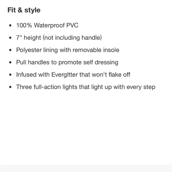 Western Chief Toddler Light Up Heart Rain Boots - Picture 4 of 5